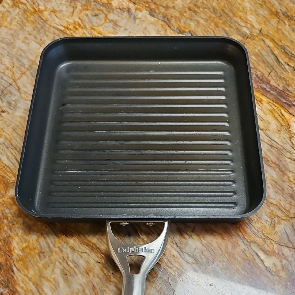 CALPHALON Non Stick Grill Pan Griddle 11.5"